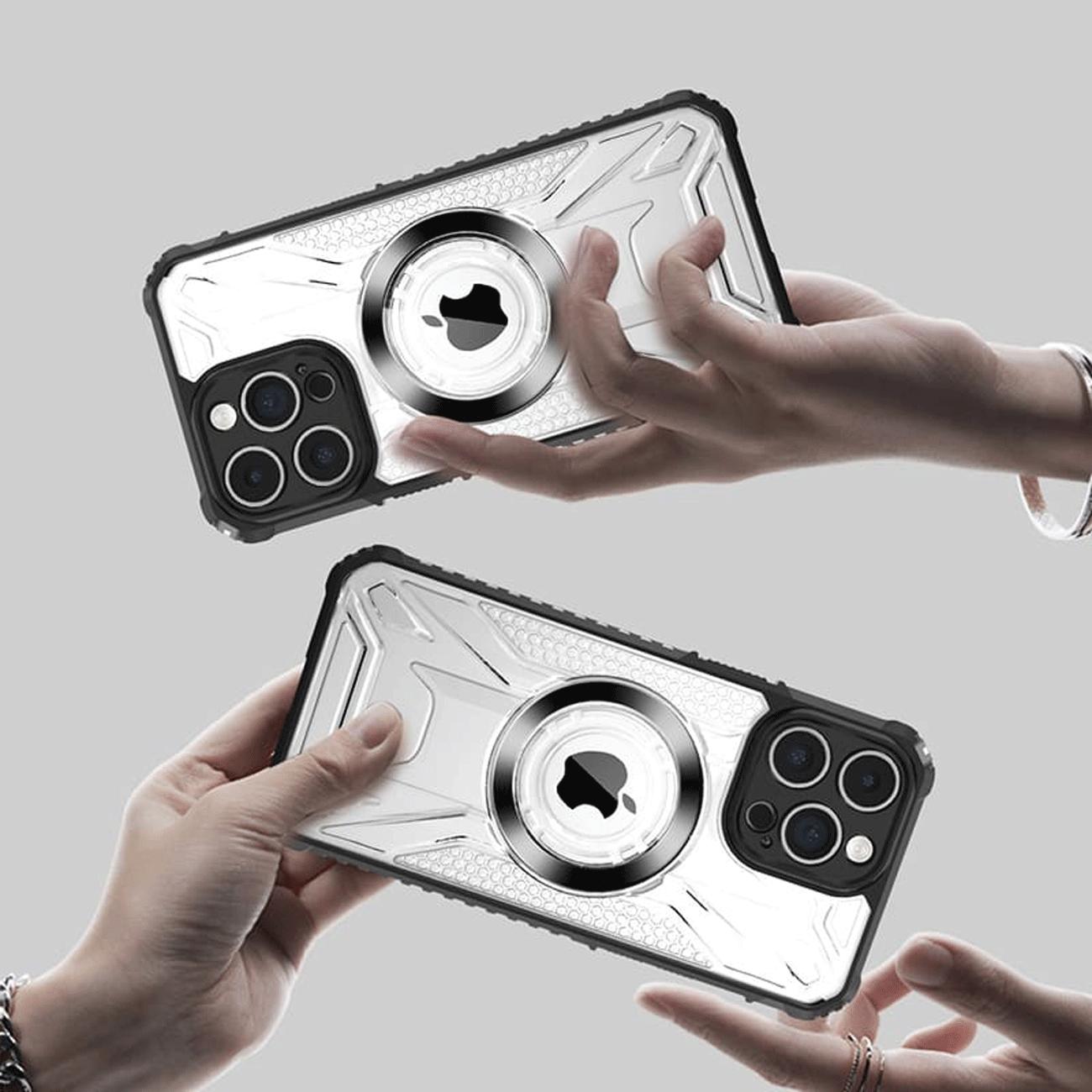 قاب مگنتی شفاف گوشی آیفون 13 پرومکس جیمکس Ultimate Experience