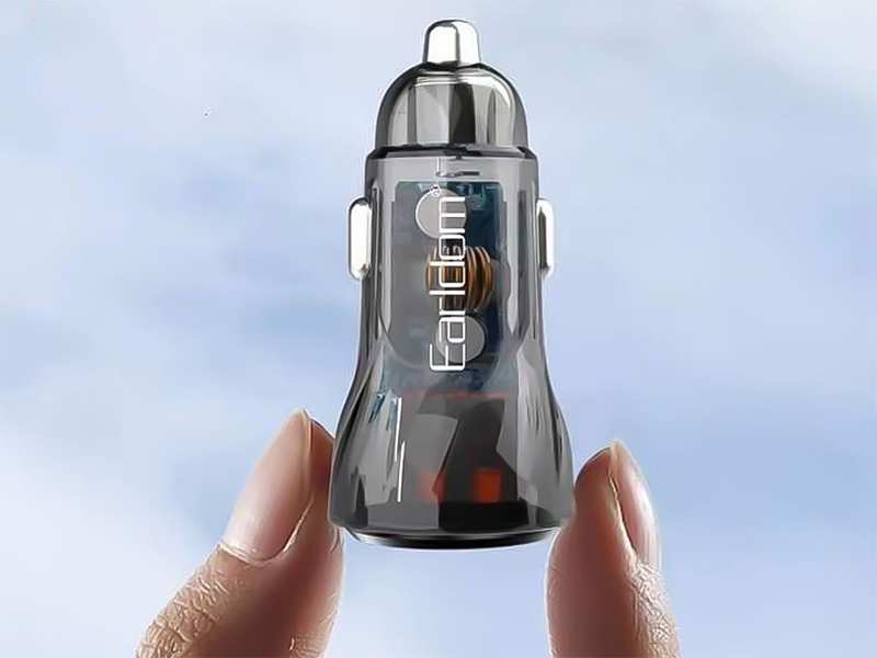 شارژر فندکی فست شارژ ماشین 3.1 آمپر ارلدام CC18
