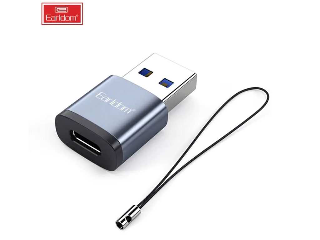 مبدل او تی جی تایپ سی به یو اس بی ارلدام Earldom ET-OT61 Type-C to USB OTG Converter - تصویر 10