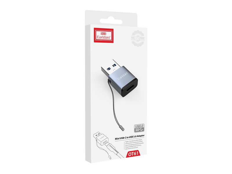 مبدل او تی جی تایپ سی به یو اس بی ارلدام Earldom ET-OT61 Type-C to USB OTG Converter