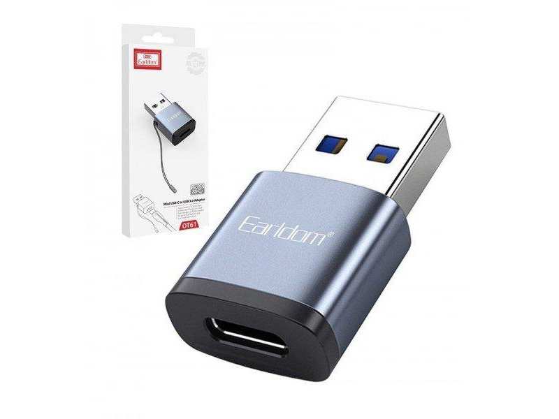 مبدل او تی جی تایپ سی به یو اس بی ارلدام Earldom ET-OT61 Type-C to USB OTG Converter