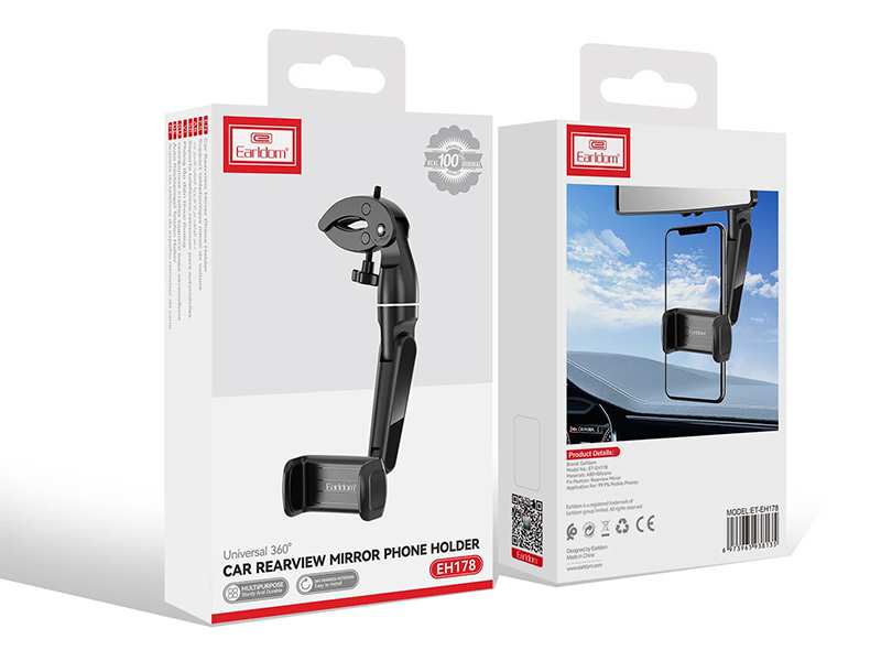 هولدر موبایل آینه جلوی خودرو ارلدام Earldom Mobile Holder Model ET-EH178