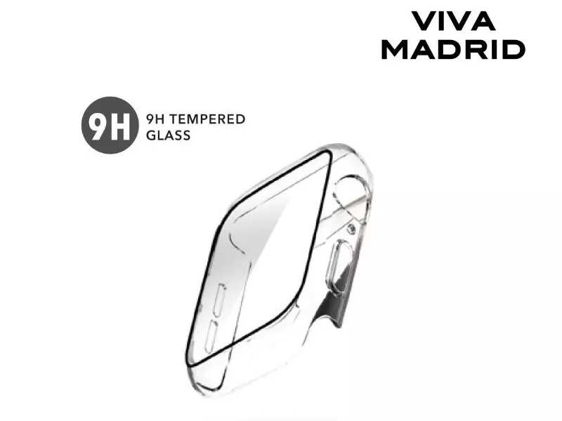 قاب و گلس اپل واچ  44 میلی‌متری سری 4، 5 و 6 ویوا مادرید VIVA MEDIA MADRID FINO SCREEN CASE FOR APPLE WATCH