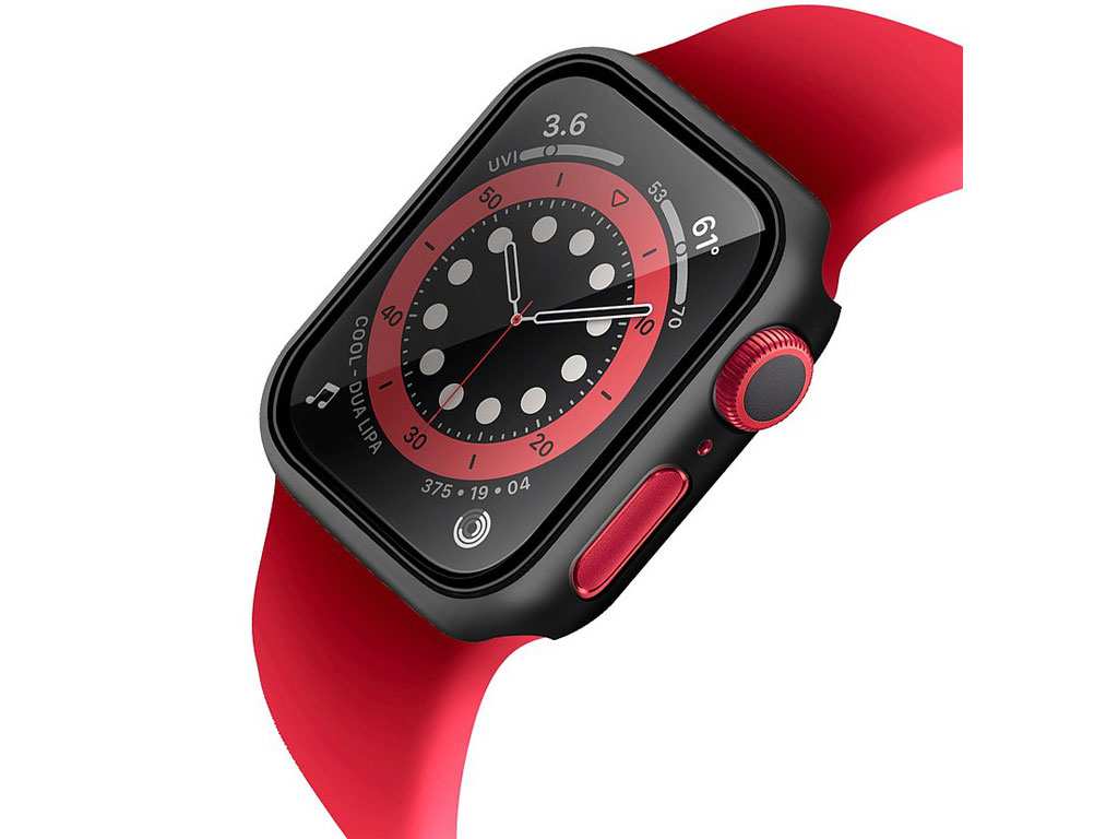 قاب و گلس اپل واچ  44 میلی‌متری سری 4، 5 و 6 ویوا مادرید VIVA MEDIA MADRID FINO SCREEN CASE FOR APPLE WATCH