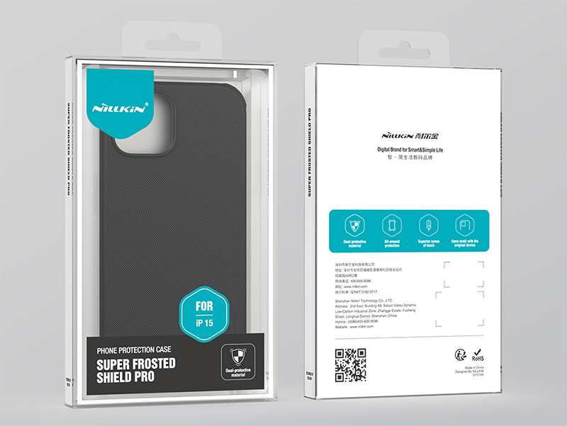 قاب محافظ آیفون 15 نیلکین Nillkin Apple iPhone 15 Super Frosted Shield Pro cover