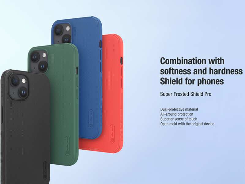 قاب محافظ آیفون 15 نیلکین Nillkin Apple iPhone 15 Super Frosted Shield Pro cover