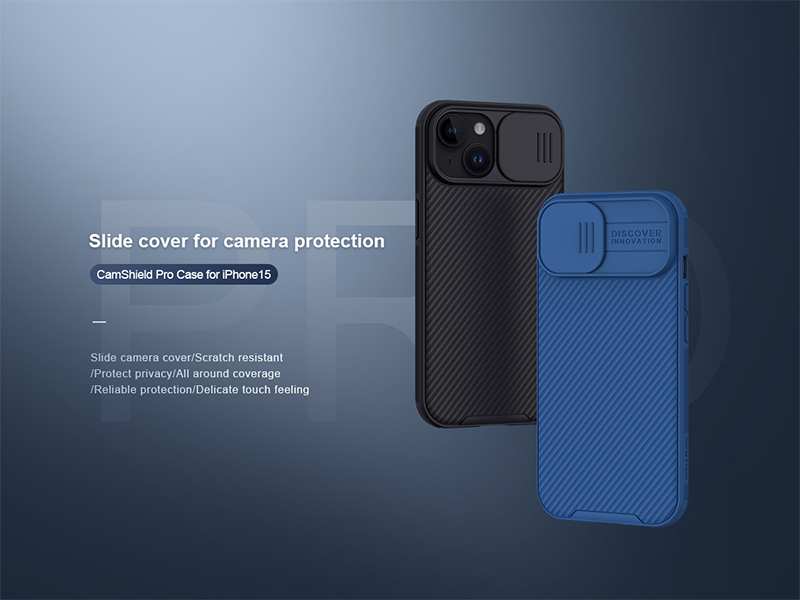 قاب محافظ آیفون 15 نیلکین Nillkin Apple iPhone 15 CamShield Pro Case