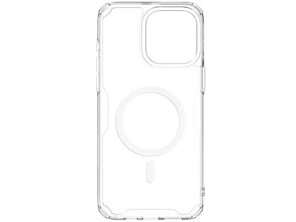 قاب محافظ ژله ای آیفون 15 پرو نیلکین Nillkin Apple iPhone15 Pro Nature TPU Pro Magnetic Case