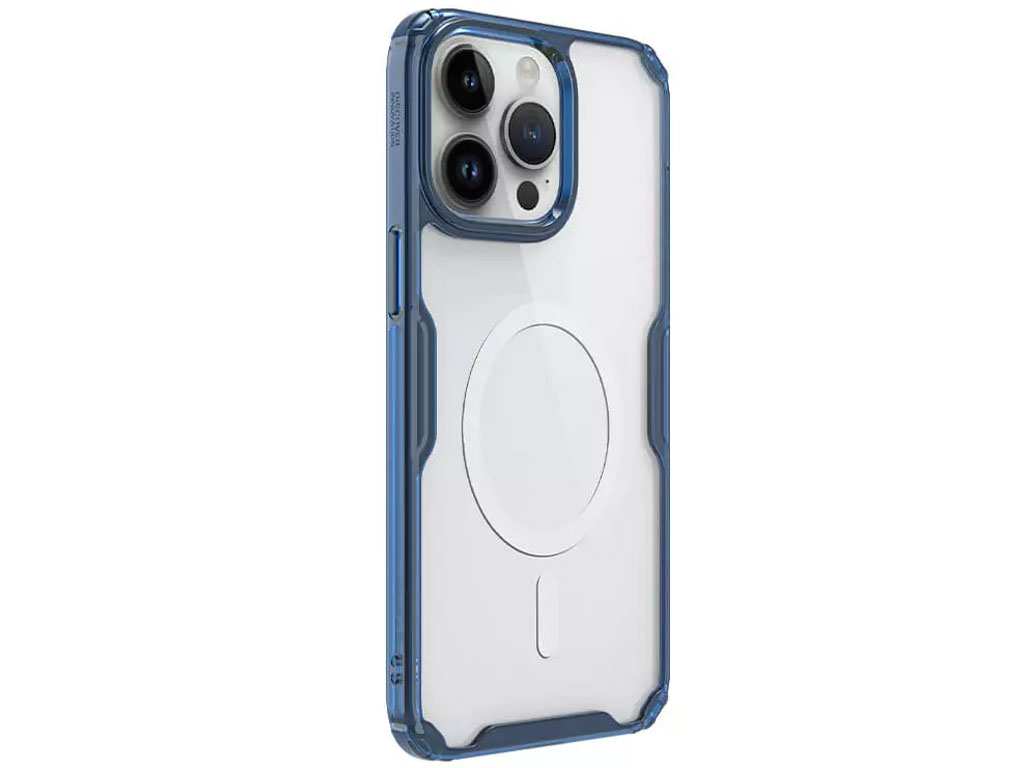 قاب محافظ ژله ای آیفون 15 پرو نیلکین Nillkin Apple iPhone15 Pro Nature TPU Pro Magnetic Case
