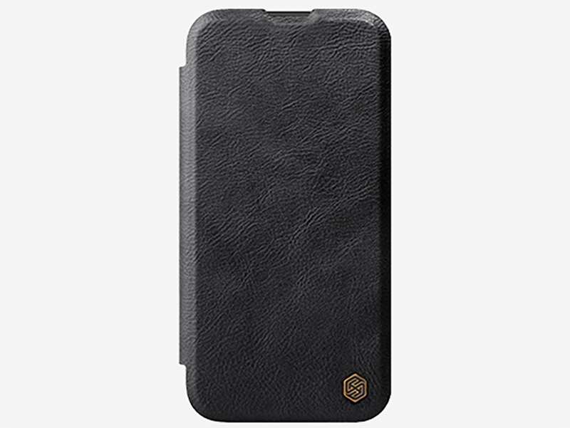 کیف کلاسوری آیفون 15 پرومکس نیلکین Nillkin Apple iPhone 15 Pro max Qin Pro leather case
