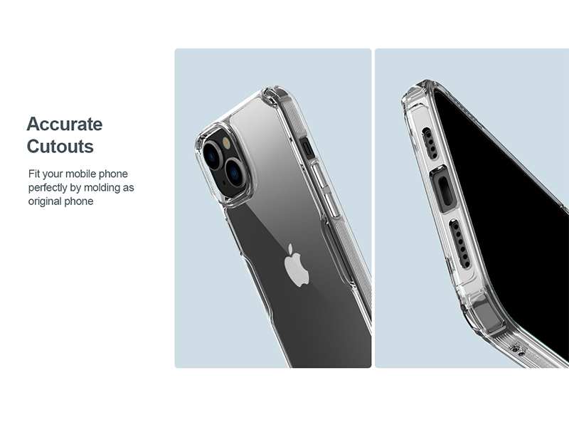 قاب محافظ ژله ای آیفون 15 نیلکین Nillkin Nature TPU Pro Series case for Apple iPhone 15