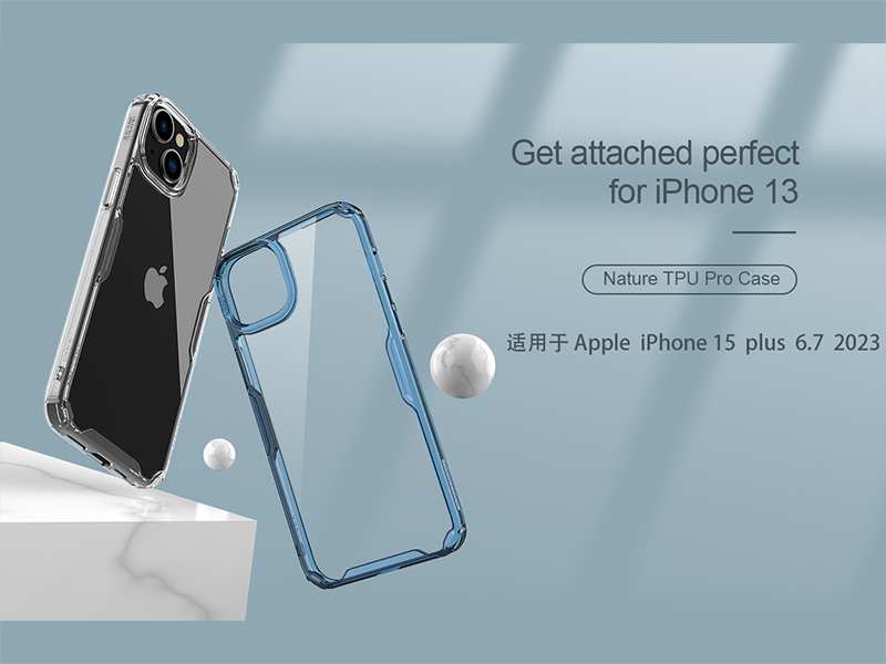 قاب محافظ ژله ای آیفون 15 نیلکین Nillkin Nature TPU Pro Series case for Apple iPhone 15