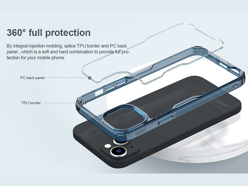 قاب محافظ ژله ای آیفون 15 نیلکین Nillkin Nature TPU Pro Series case for Apple iPhone 15