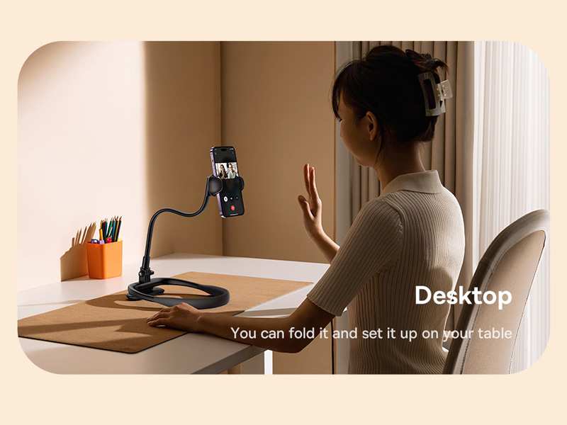 هولدر موبایل گردنی بیسوس Baseus ComfortJoy Series Neck Phone Holder BS-HP007