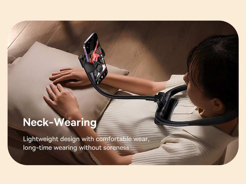 هولدر موبایل گردنی بیسوس Baseus ComfortJoy Series Neck Phone Holder BS-HP007