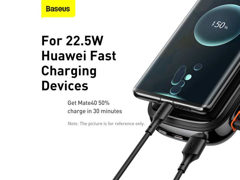 پاوربانک تایپ سی و یو اس بی 20 وات 20000 همراه با کابل لایتنینگ بیسوس BASEUS POWER BANK 20000MAH QPOW PRO PD 20W PPQD060201