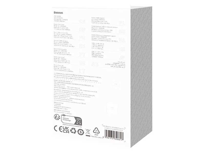 کابل شارژ سریع تایپ سی به لایتنینگ 20 وات یک متری بیسوس Baseus USB-C to Lightning Coolplay Series CAKW000002