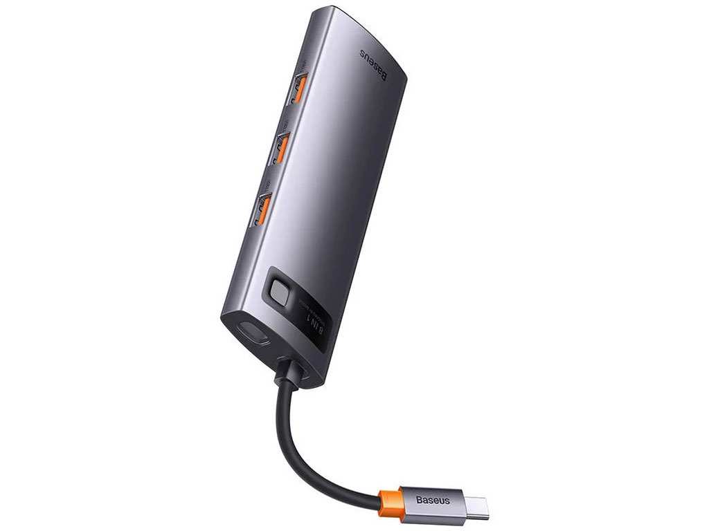 هاب تایپ سی 8 پورت بیسوس Baseus StarJoy Series USB-C Hub 8in1 WKWG080213