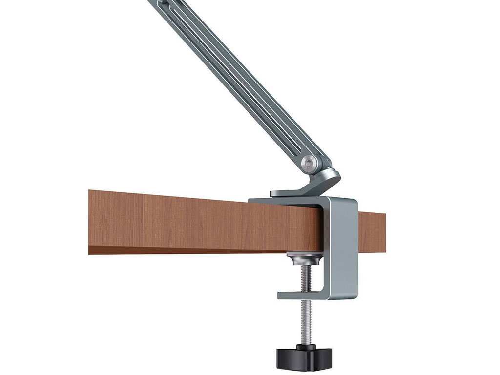 هولدر گوشی موبایل و تبلت گیرهای بازوبلند قابل اتصال به میز و تخت Desk Long Arm Lazy Clip Bracket Adjustable Bed Tablet Phone Holder P76