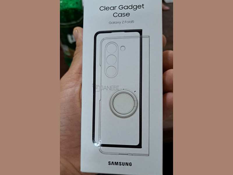 قاب شفاف اصلی زد فولد 5 سامسونگ SAMSUNG clear gadget case for Galaxy Z Fold 5 EF-XF946