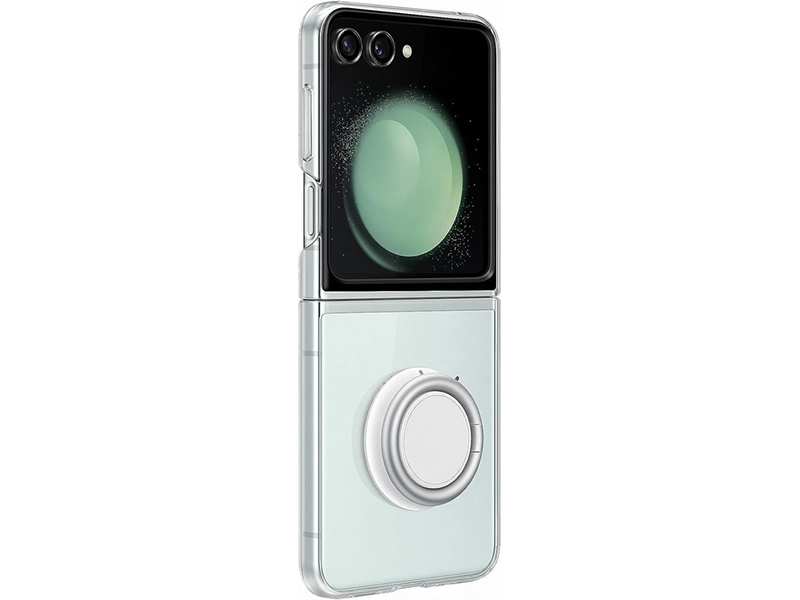 قاب شفاف اصلی زد فلیپ 5 سامسونگ Samsung EF-XF731 Galaxy Z Flip5 Clear Gadget Case Cover