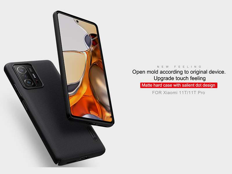 قاب محافظ شیائومی 11 تی و شیائومی 11 تی پرو نیلکین Nillkin Xiaomi 11T/11T Pro Super Frosted Shield case
