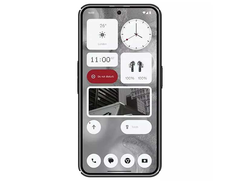 قاب محافظ ناتینگ فون 2 نیلکین Nillkin Nothing Phone 2 Super Frosted Shield