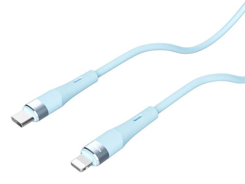 کابل تایپ سی به لایتنینگ 27 وات 1.2 متری نیلکین Nillkin Flowspeed liquid silicone cable Type-C to Lightning PD 27W