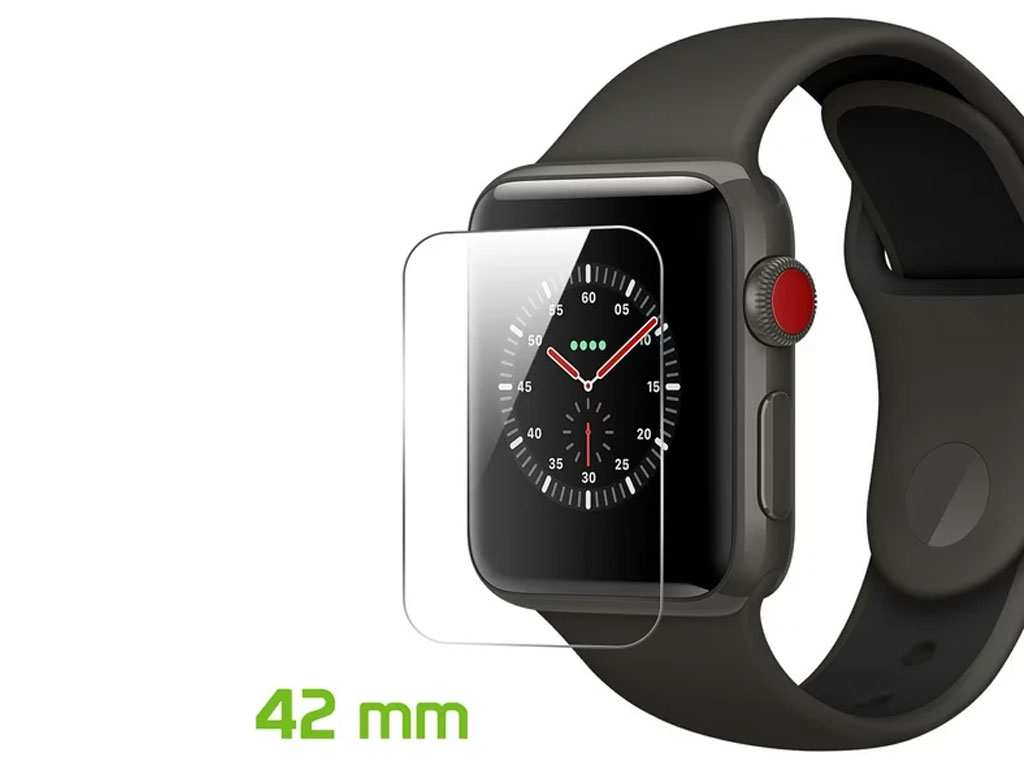 محافظ صفحه نمایش اپل واچ 42 میلی متری بوف Buff  Apple Watch 42mm Silicone Screen Protector