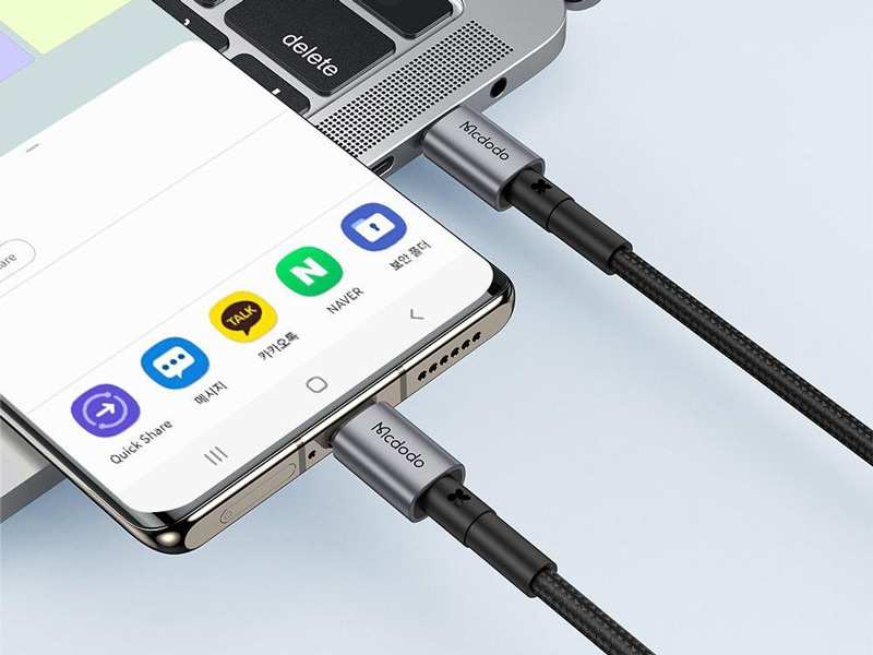 کابل شارژ سریع تایپ سی به تایپ سی 65 واتی 1 متری مک دودو MCDODO CA-3131