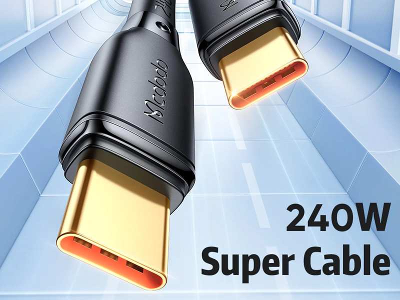 کابل شارژ فوق سریع تایپ سی به تایپ سی 240 واتی 1.2 متری مک دودو MCDODO CA-3310 Fast Charge