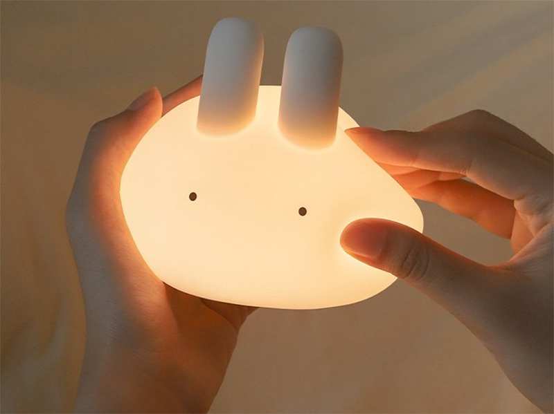 چراغ خواب فانتزی رومیزی قابل شارژ OSC BUNNY NIGHT LAMP H-L-26