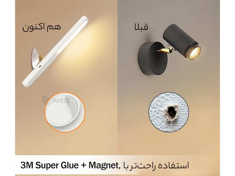 چراغ مطالعه ال ای دی قابل تنظیم لمسی LYTLM LED Desk Lamp