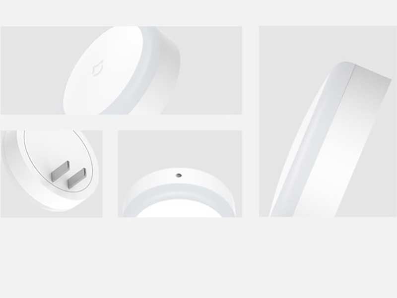 چراغ خواب دیواری لمسی هوشمند شیائومی دارای سنسور تشخیص نور Xiaomi Mijia Plug-in Wall Mini LED Night Light MJYD04YL