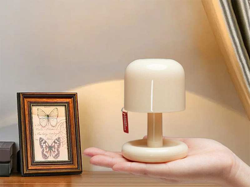 چراغ رومیزی شارژی کوچک LED Mini Table Desk Lamp Atmosphere Night Lights Bar