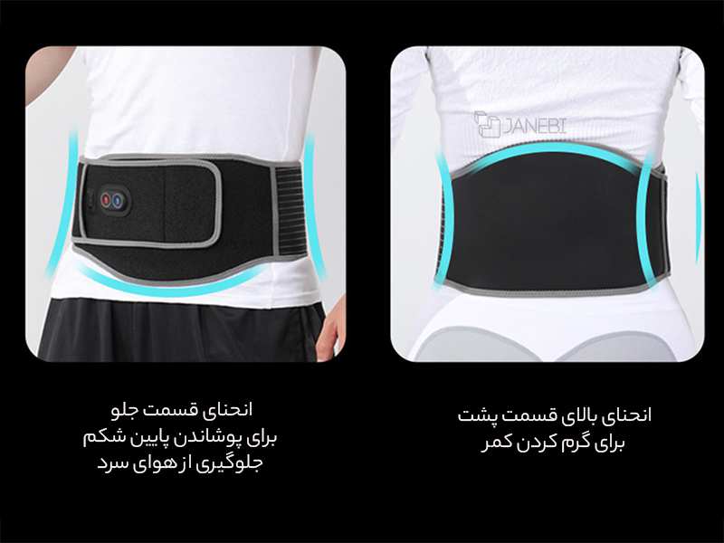 کمربند درمانی گرمکن هوشمند دو طرفه هواوی Huawei PMA I30 Cool Easy Graphene Smart Heating Double-Sided Belt