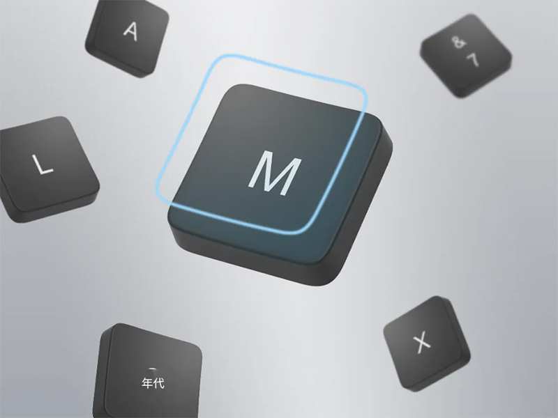 ست ماوس و کیبورد بی سیم شیائومی Xiaomi wireless keyboard mouse 2 WXJS02YM
