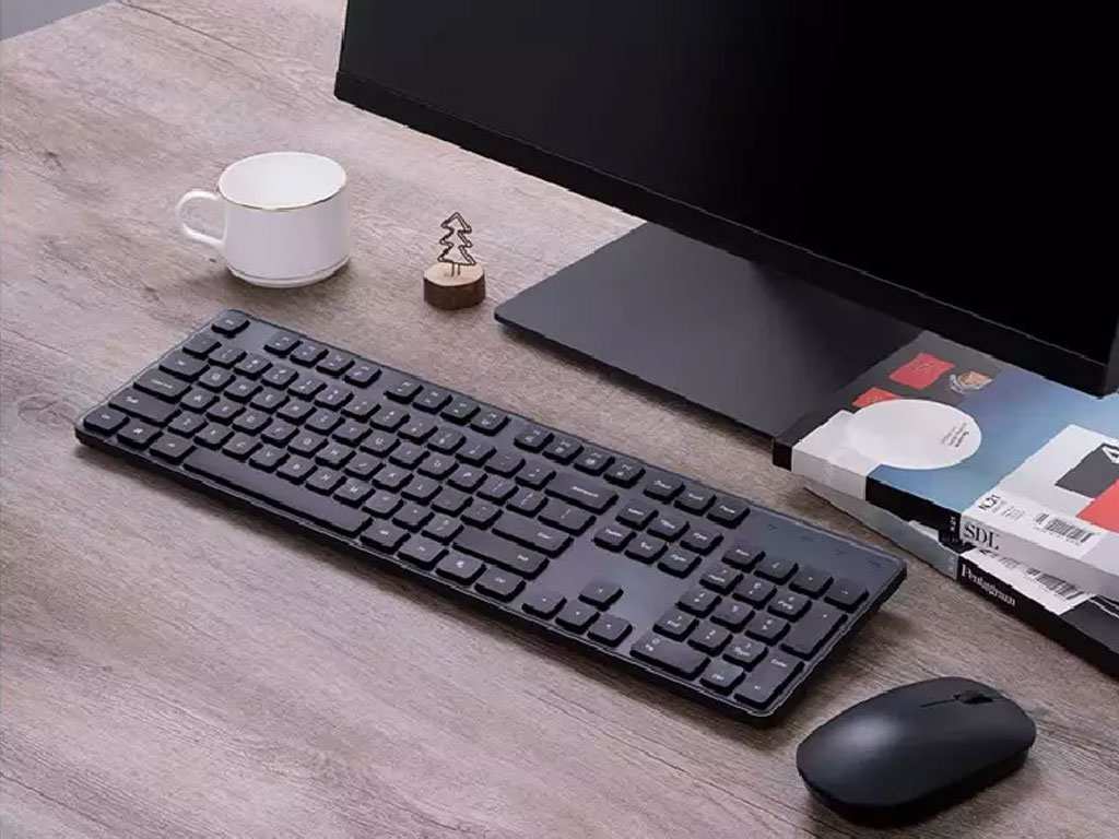 ست ماوس و کیبورد بی سیم شیائومی Xiaomi wireless keyboard mouse 2 WXJS02YM