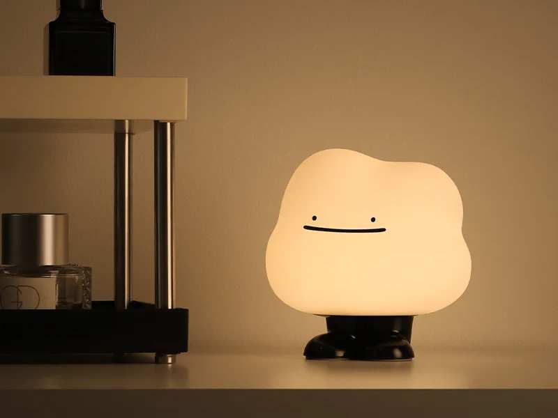 چراغ خواب کارتونی طرح ابر night light silicone cloud USB rechargeable table lamp HL-24