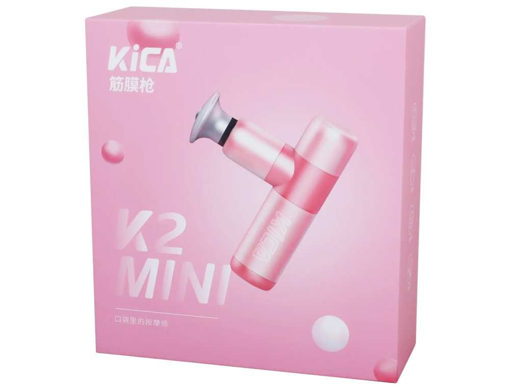 مینی ماساژور تفنگی بدن شارژی کیکا KiCA K2 Mini Handheld Percussion Massage Device