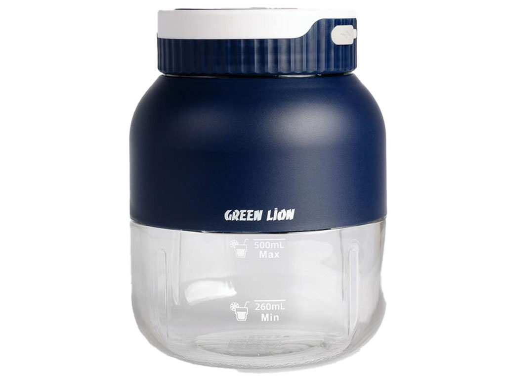 مخلوط کن شارژی 500 میلی لیتر گرین Green Lion Nutri Blend 500mL 80W GNNUTBLENDBL