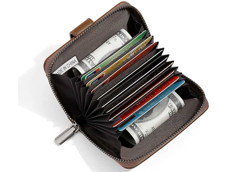 کیف پول و کارت مردانه سانی ستی SUNICETI RFID anti-theft men's leather wallet S3112