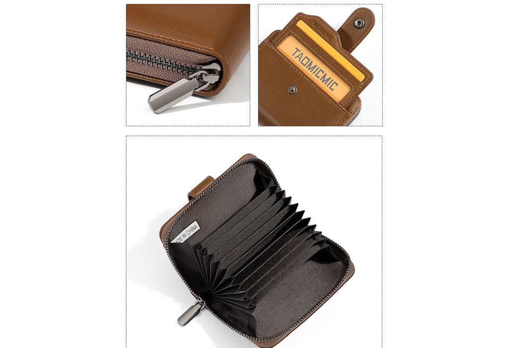 کیف پول و کارت مردانه سانی ستی SUNICETI RFID anti-theft men's leather wallet S3112
