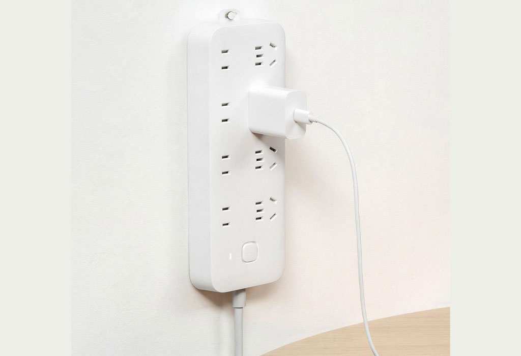 چند راهی برق 8 سوکت شیائومی با کابل 3 متری Xiaomi power strip socket 3 meters multi-hole power strip A13ZM