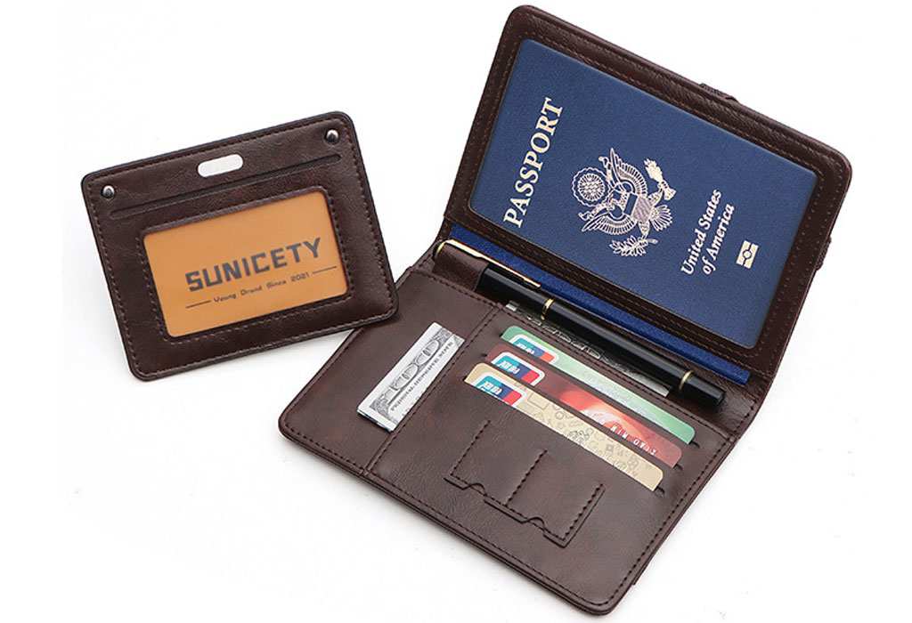 کیف مدارک و پاسپورت کش دار سانی ستی Sunicety anti-theft passport wallet S3121