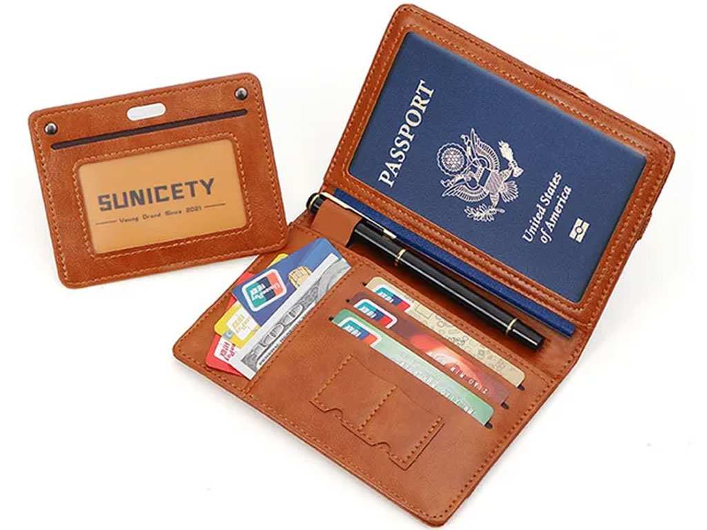 کیف مدارک و پاسپورت کش دار سانی ستی Sunicety anti-theft passport wallet S3121