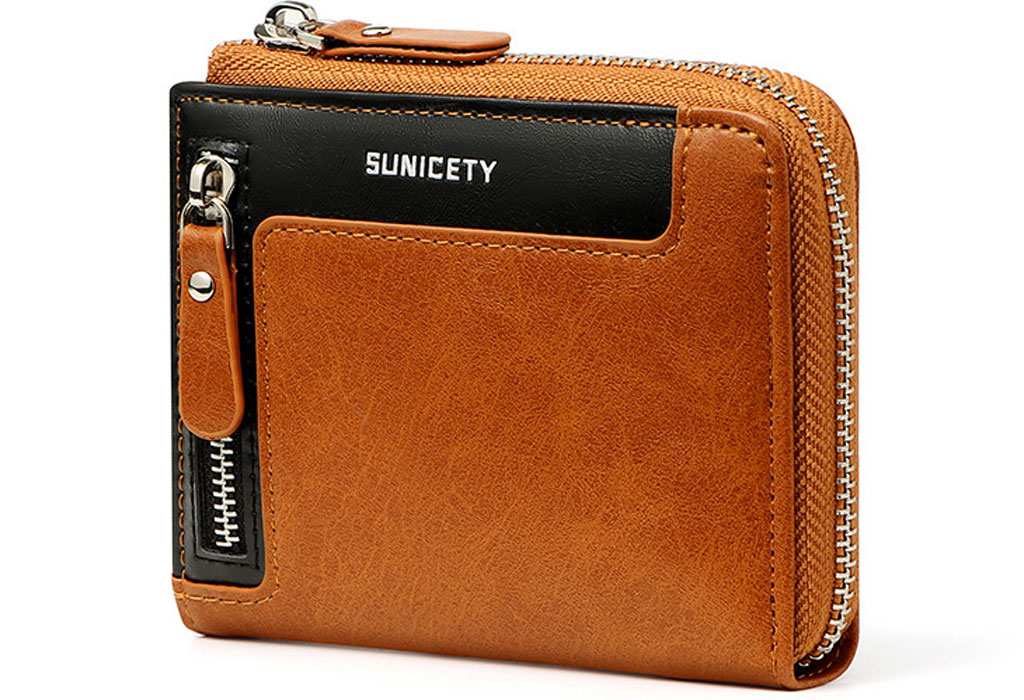 کیف پول و جاکارتی مردانه  SUNICETY Cross-border wallet RFID multi-card for men S3033