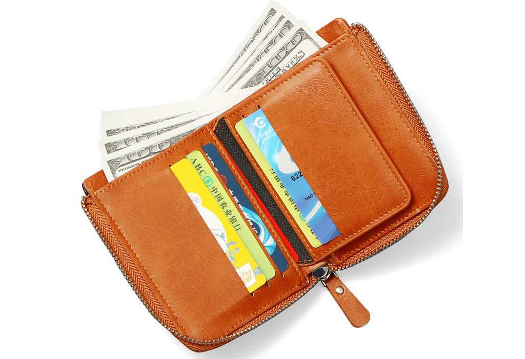 کیف پول و جاکارتی مردانه  SUNICETY Cross-border wallet RFID multi-card for men S3033