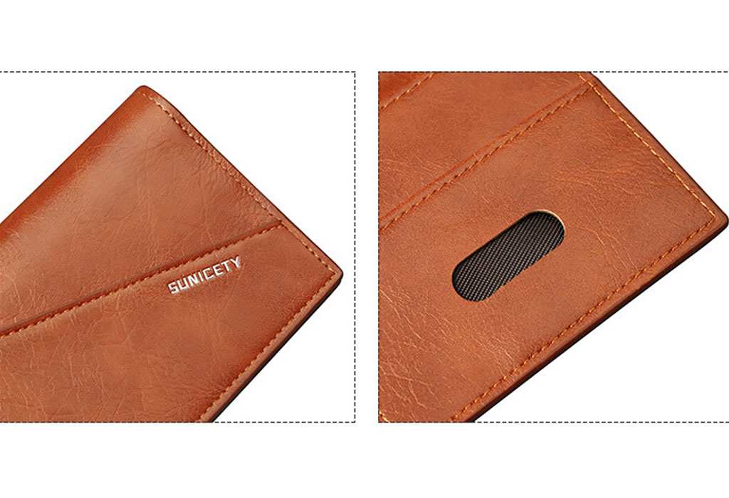 کیف پول و جاکارتی مردانه SUNICETY Cross-border wallet RFID multi-card for men S3003