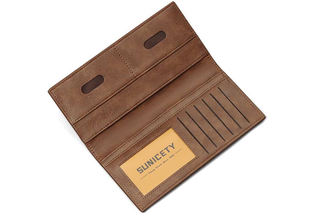 کیف پول و جاکارتی مردانه SUNICETY Cross-border wallet RFID multi-card for men S3003